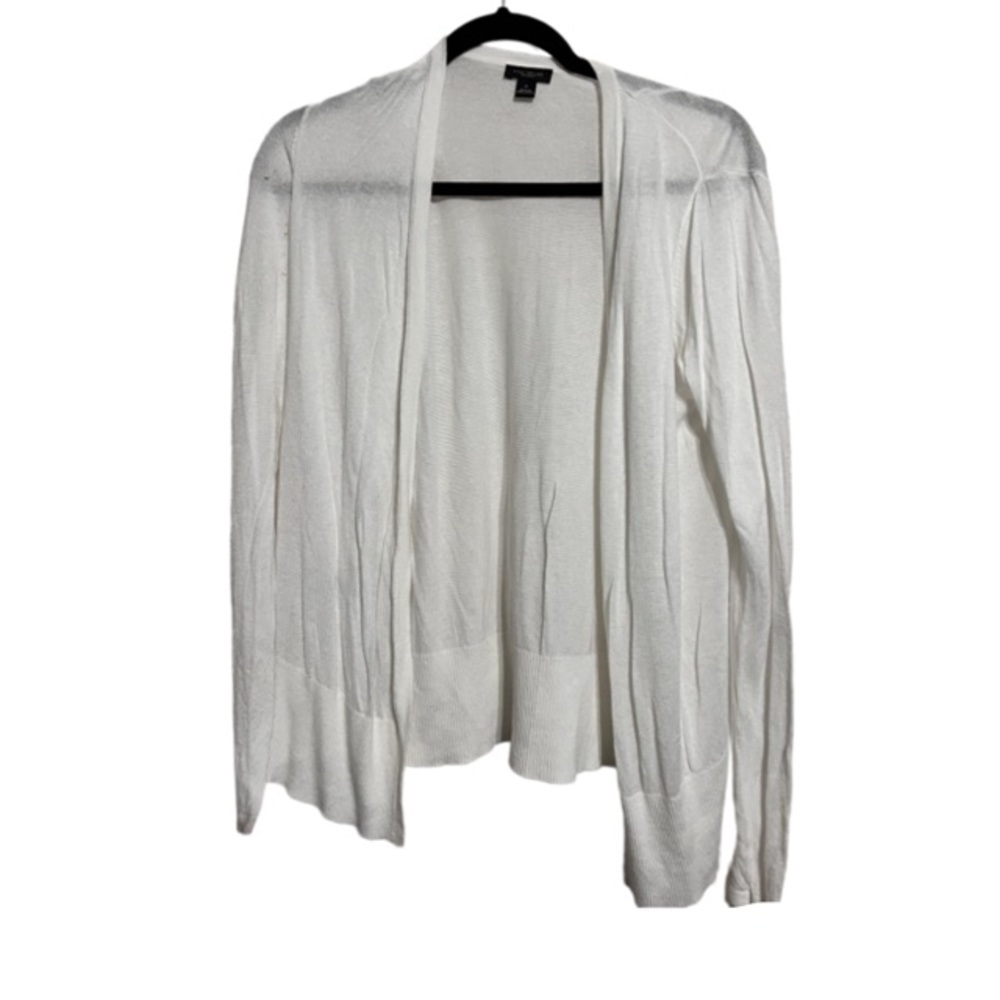Ann Taylor Factory Ladies White Cardigan M